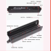 Вакуумний пакувальник для продуктів Vacuum Sealer 90W вакууматор ручний побутовий чорний