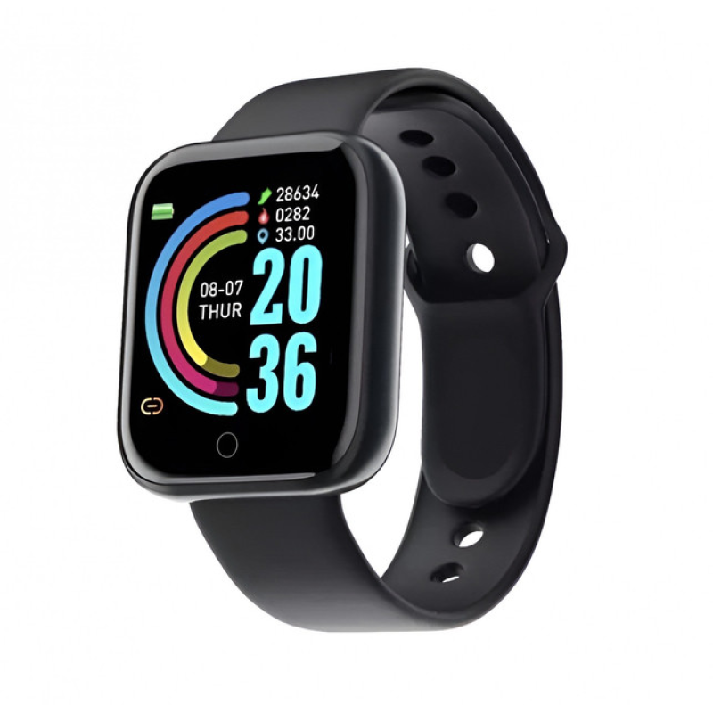 Смарт-годинник Smart Bracelet Y68 чорний