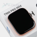 Смарт годинник Т900 Pro Max smart watch 8 серiя розумний годинник iз сенсорним екраном  колiр: рожевий