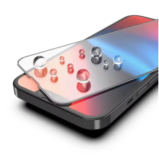 Захисне скло  для IPhone 14 (Full Glue 9H) Black, з рамкою для легкого встановлення