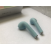 Бездротові навушники з мікрофоном Bluetooth навушники в кейсі inPods 12 блакитні Soft Touch