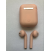 Бездротові навушники з мікрофоном Bluetooth навушники в кейсі inPods 12 Рожеві Soft Touch