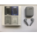 Бездротові навушники з мікрофоном Bluetooth навушники в кейсі inPods 12 сірі Soft Touch