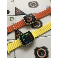 Смарт-годинник т500 Ultra smart watch колір: жовтогарячий