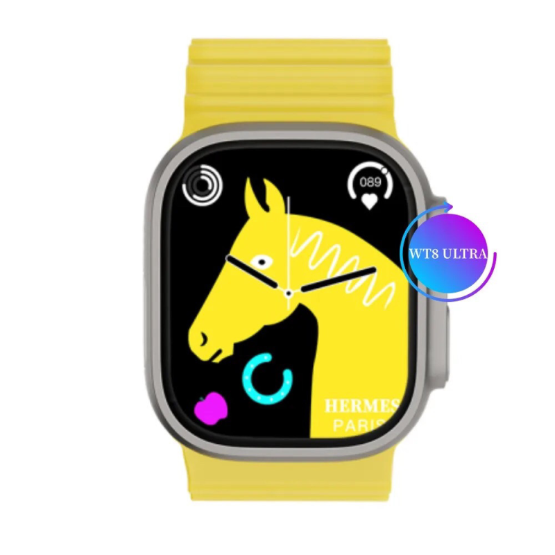 Смарт-годинник т500 Ultra smart watch колір: жовтий