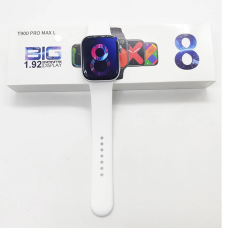Смарт годинник Т900 Pro Max smart watch 8 серiя розумний годинник iз сенсорним екраном   колiр: бiлий