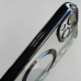 Протиударний прозорий чохол MagSafe на iPhone 15, колір чорний