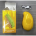 Парова масажна щітка Pet Brush для вичісування шерсті собак і кішок, колір жовтий