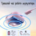 Бездротові навушники AIR 31 з прозорим зарядним кейсом, вакуумні bluetooth 5.3, рожеві